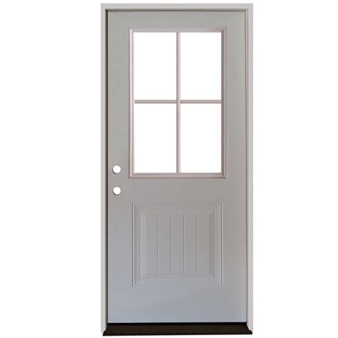 exterior steel doors home depot